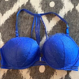 NWOT Blue Victoria’s Secret Very Sexy Push-Up